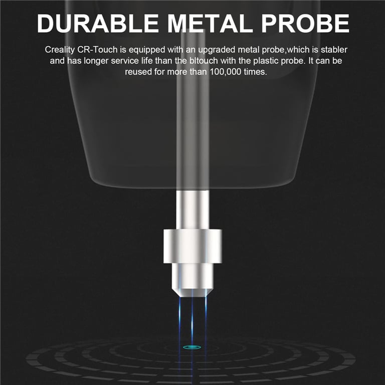 CREALITY CR Touch Auto Leveling Kit - Enhanced Printing Precision, Compatibility with Ender 3, Ender-3 Pro, Ender-3 V2, Ender 5, and CR-10, Reliable Auto Leveling Function, Durable Construction, Seamless Printing Experience, Easy Installation Instructions Included