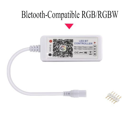 Cutting-Edge 12V 24V LED Strip WIFI RGB RGBW Controller with Android IOS APP Bluetooth Magic Home IR Control - Seamless Connectivity Customizable Lighting Effects Remote Control Enhanced RGB RGBW LED Strip Experience