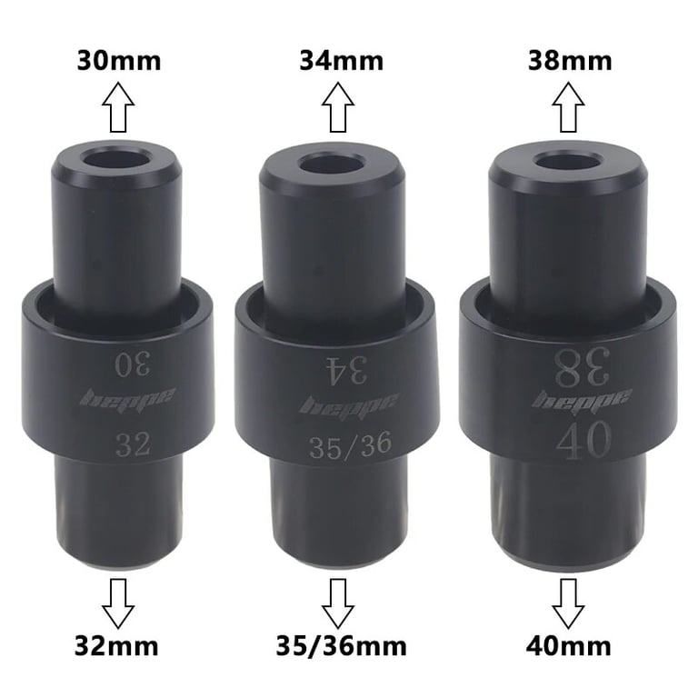 High-Quality Metal Bike Front Fork Dust Seal Installation Tool for 32/34/35/36/38/40mm Fork Pipes - Dual Head Design, Easy to Use, Enhanced Performance, Compact and Portable