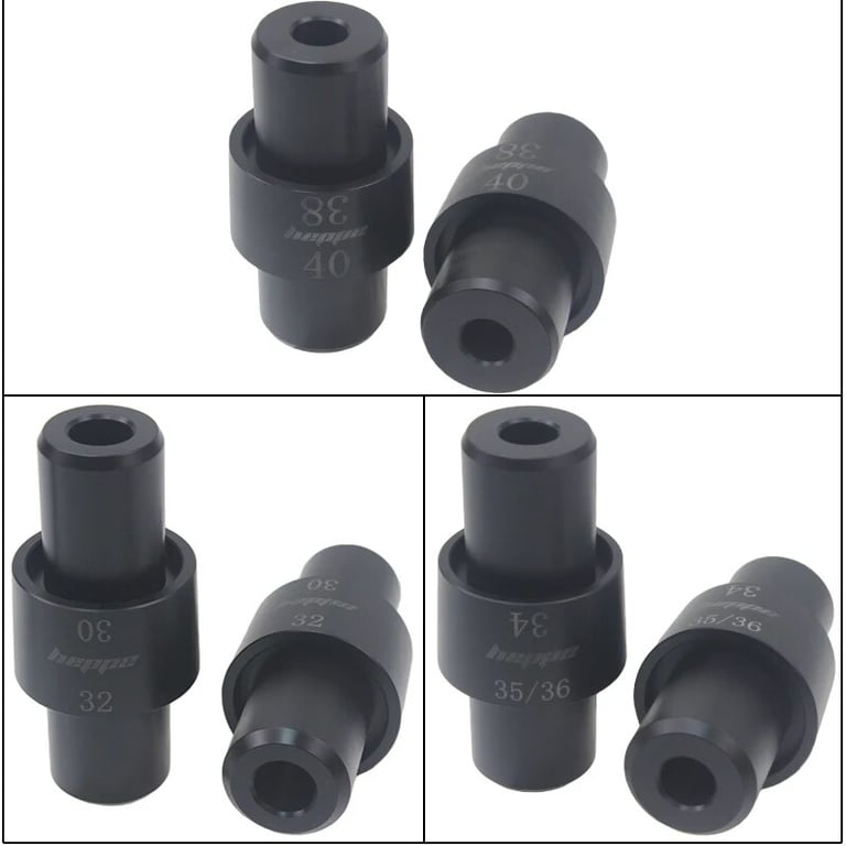 High-Quality Metal Bike Front Fork Dust Seal Installation Tool for 32/34/35/36/38/40mm Fork Pipes - Dual Head Design, Easy to Use, Enhanced Performance, Compact and Portable