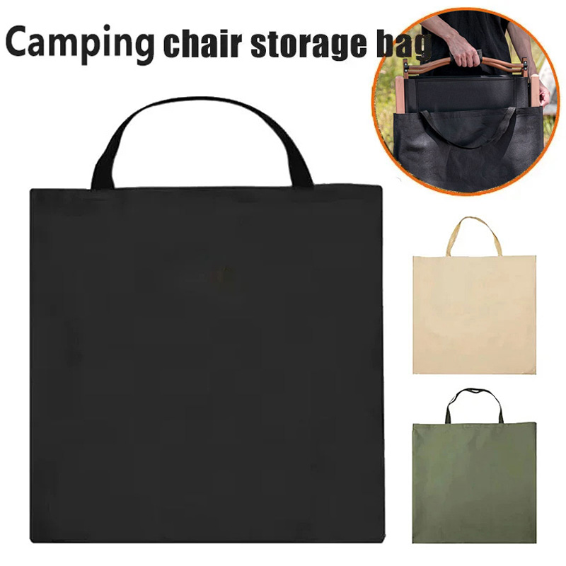 Heavy Duty Waterproof Camping Chair Storage Bag with Two Size Options and Three Color Choices - Convenient Outdoor Tote for Easy Transportation and Protection of Folding Chairs
