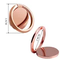 360-Degree Rotation Multifunctional Phone Grip Holder Stand and Ring Holder for Secure and Comfortable Smartphone Use - High-Quality Materials, Sleek Design, Universal Compatibility