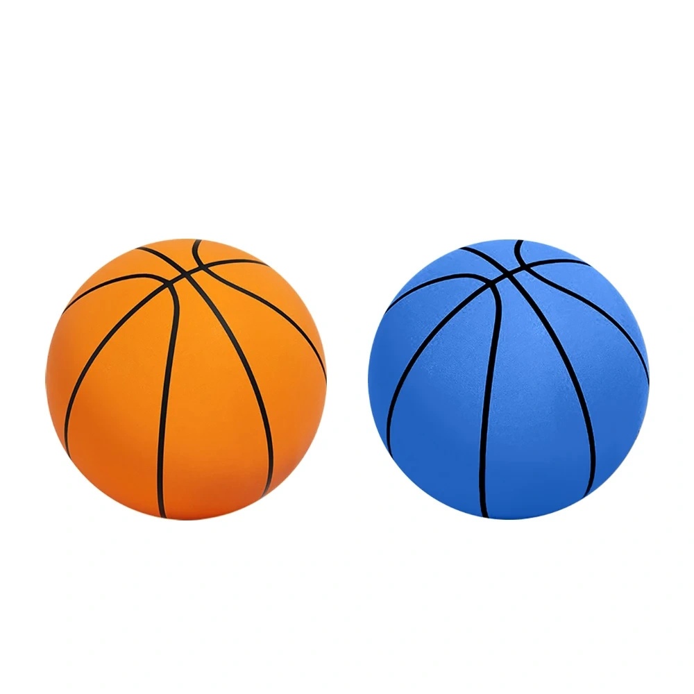 Durable Foam Basketball for Kids - Safe, Quiet, and Bouncy Indoor & Outdoor Play - Squeezable & Lightweight Silent Basketball Toy for Motor Skills Development - High-Quality Foam Material for Long-Lasting Fun and Entertainment