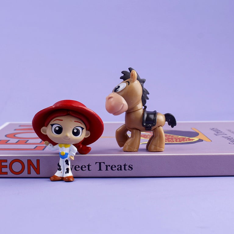 Toy Story Action Figures Set of 6 Characters | Durable PVC Material | Cake Toppers & Collectibles | Ideal Children's Gift | Classic Toy Collection | Long-Lasting Quality | Vibrant Colors | Recreate Movie Scenes | Car Decorations | Must-Have Addition for Fans