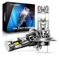 NOVSIGHT 70W 18000LM LED Car Headlight Bulbs 6500K White Light H7 H11 H8 H9 9005 HB3 9006 HB4 H4 Canbus Compact Design Long-Lasting Heat Dissipation 30000 Hours Lifespan High Power Brightness Durable Easy Installation