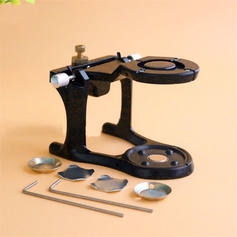 High-Quality Adjustable Denture Magnetic Articulator for Dental Laboratories - Precision Articulation, Easy to Use, Durable Construction - Essential Tool for Efficient Dental Prosthetics Creation