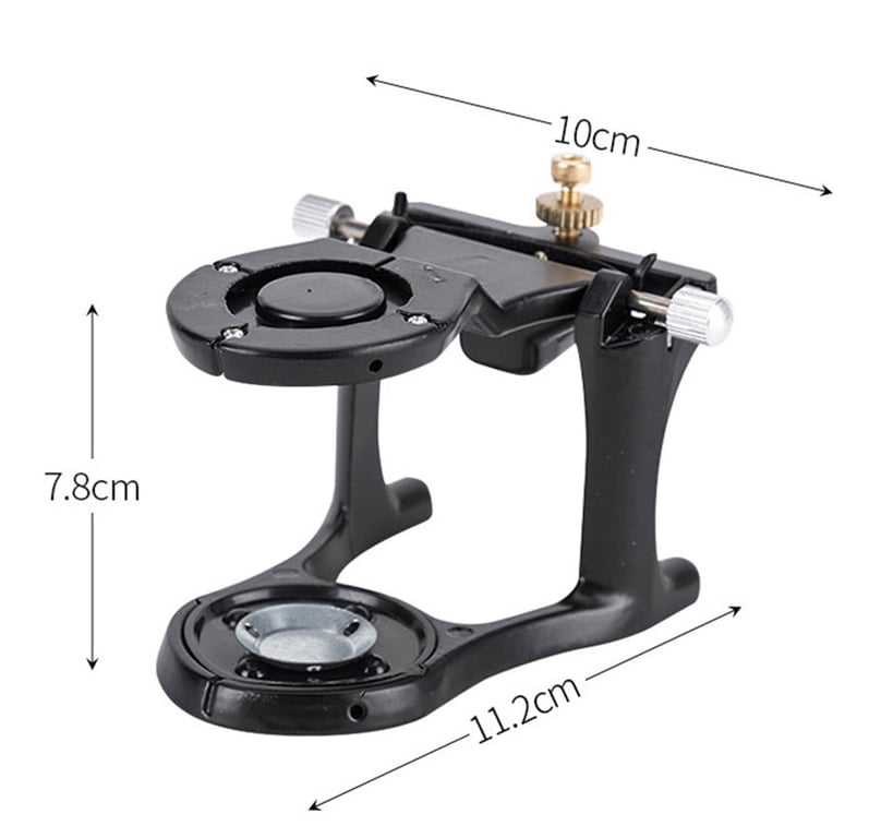 High-Quality Adjustable Denture Magnetic Articulator for Dental Laboratories - Precision Articulation, Easy to Use, Durable Construction - Essential Tool for Efficient Dental Prosthetics Creation