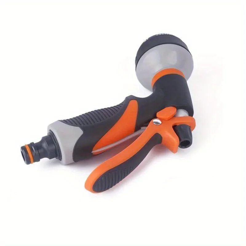 High-Quality Adjustable Spray Patterns Garden Hose Nozzle with Durable TPR Construction - Corrosion Resistant Water Gun for Versatile Use in Watering Plants, Washing Cars, and More - Ergonomic Design with Non-Slip Grip and Glue Spray Feature for Precise Control - Multi-Purpose Cleaning Tool