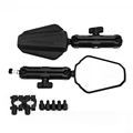 Foldable Motorcycle Rear View Mirror with Premium Quality Materials for Universal Fit, Clear Wide Viewing Angle, and Enhanced Safety - Ideal for Long-Term Use and Convenient Storage
