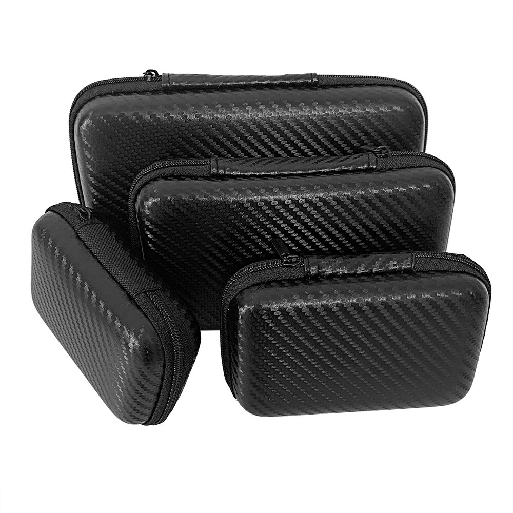 Carbon Fiber Pattern Car Repair Tool Kit Storage Bag with Secure Zipper Closure and Terminal Removal Organizer - Portable and Compact Organizer for Organized Tool Storage