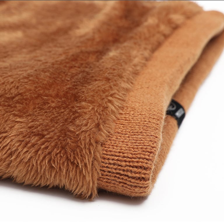 Premium Soft Knitted Neck Warmer with Adjustable Face Cover for Winter Sports - Breathable & Stylish Unisex Scarf for Skiing, Running, and Hiking - Easy Care & Maintenance - Ultimate Comfort and Protection from Cold Winds