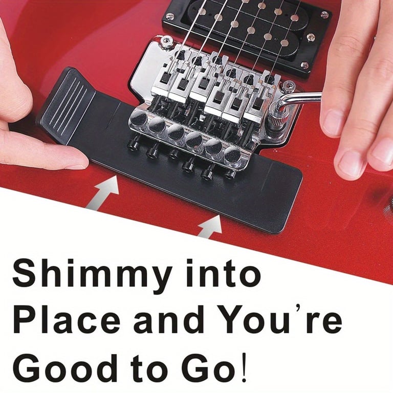 Durable Electric Guitar Tremolo Bridge Plate Gasket Shim Pad for Improved Sound Quality and Easy Replacement - Universal Compatibility with Various Guitar Models - Essential Accessory for Maintaining Performance and Playability