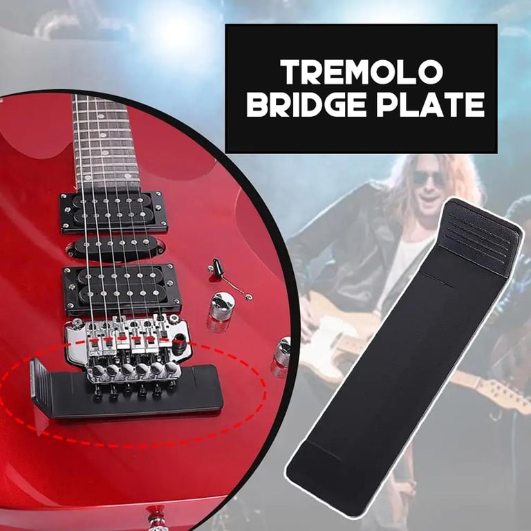 Durable Electric Guitar Tremolo Bridge Plate Gasket Shim Pad for Improved Sound Quality and Easy Replacement - Universal Compatibility with Various Guitar Models - Essential Accessory for Maintaining Performance and Playability