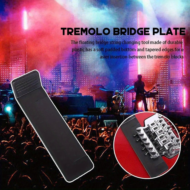 Durable Electric Guitar Tremolo Bridge Plate Gasket Shim Pad for Improved Sound Quality and Easy Replacement - Universal Compatibility with Various Guitar Models - Essential Accessory for Maintaining Performance and Playability