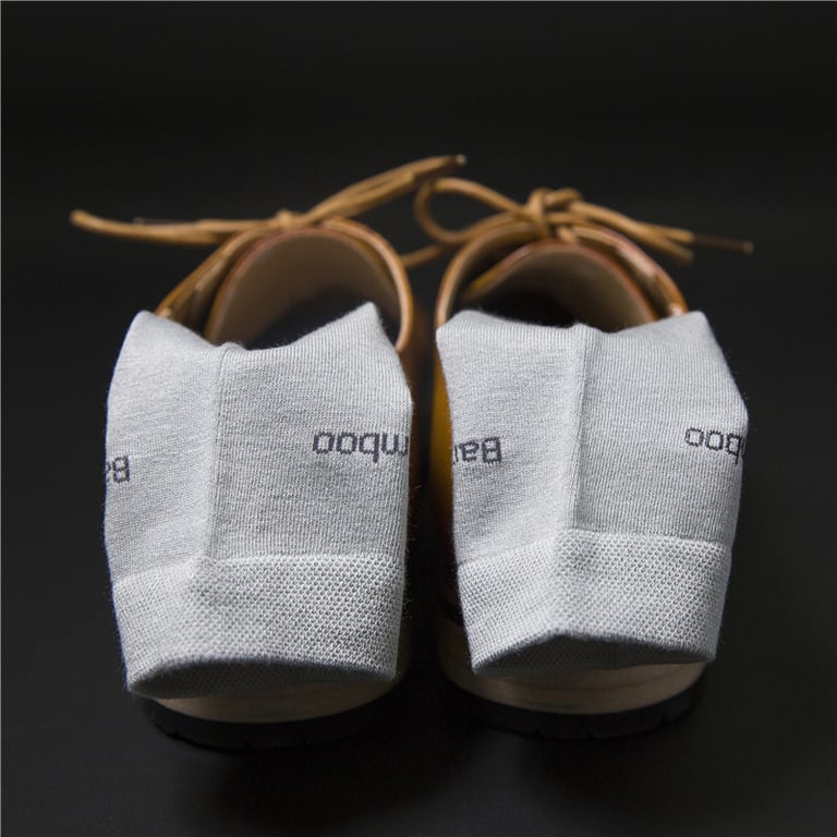 Premium Bamboo Crew Socks for Men - 10 Pairs/Lot Value Pack, Reinforced Heel & Toe, Breathable & Comfortable Design, Ideal for Casual or Business Wear, Perfect Male Gift Option for Any Occasion