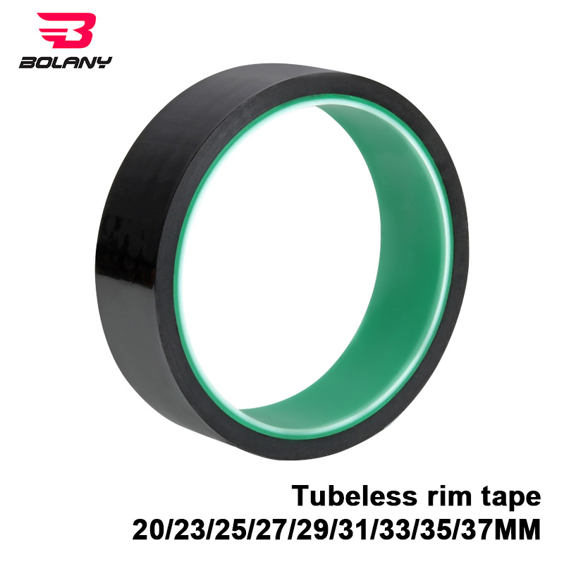 Durable and Elastic Bicycle Tubeless Rim Tape for High-Pressure Tires - Multiple Width Options (18mm-35mm) - Easy Installation Vacuum Ring Lining Belt - Long-Lasting Seal for Smooth Rides - Value Pack of 10 Meters for Multiple Tires and Rims - Cycling Tire Pad Tape Solution
