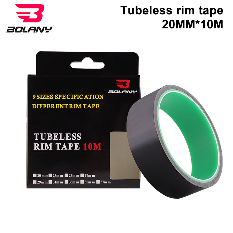 Durable and Elastic Bicycle Tubeless Rim Tape for High-Pressure Tires - Multiple Width Options (18mm-35mm) - Easy Installation Vacuum Ring Lining Belt - Long-Lasting Seal for Smooth Rides - Value Pack of 10 Meters for Multiple Tires and Rims - Cycling Tire Pad Tape Solution