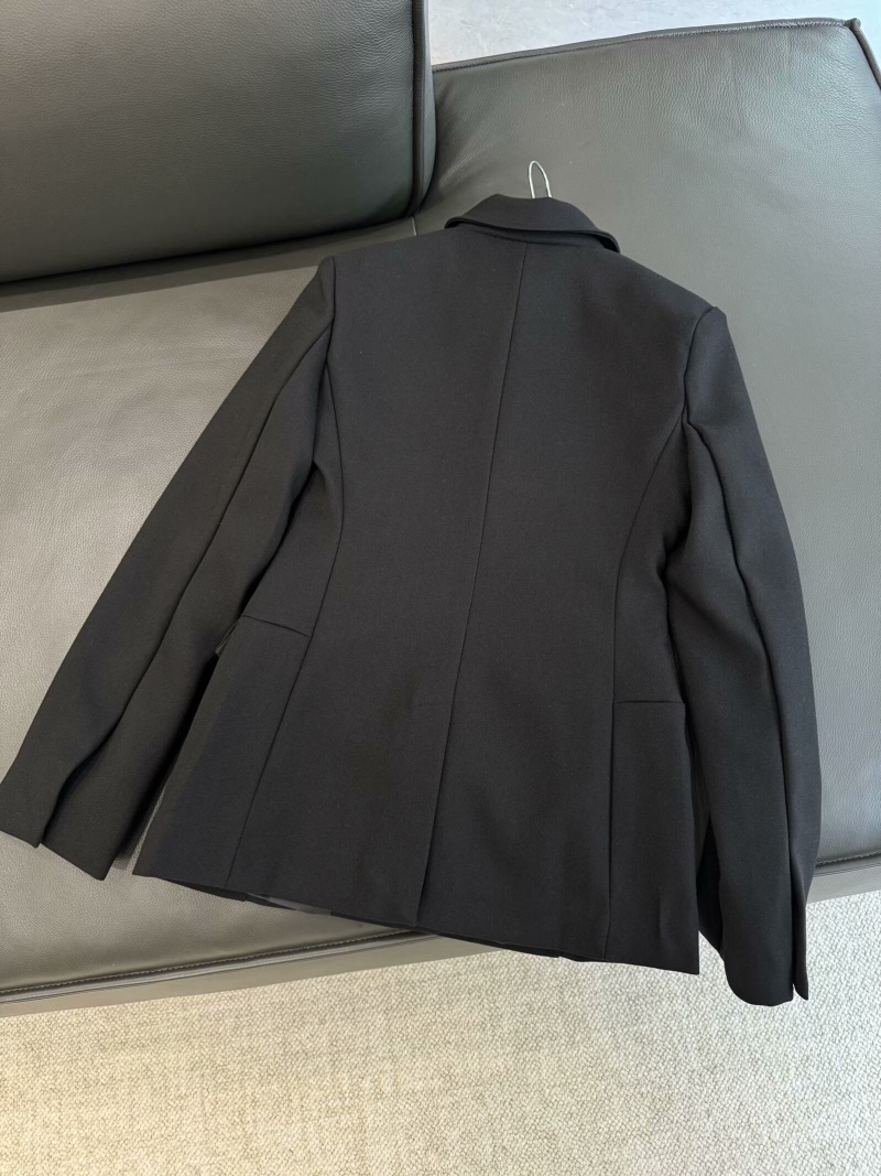 ETJ 2025 New Collection ZW Series Shoulder Padded Slim Fit Suit Jacket for Women - Modern Design, Waist Cinching Feature, Comfortable Fabric, Versatile Style, Sophisticated Details - Professional and Casual Wear, Flattering Silhouette, Lightweight and Breathable, Timeless and Chic