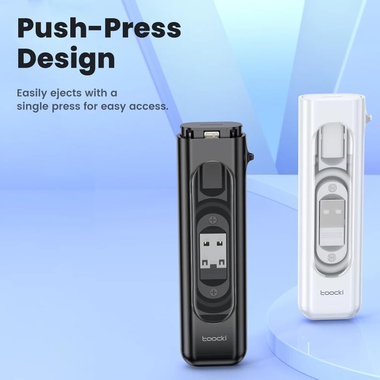 Toocki PD60W USB C to Type C Cable - 5-in-1 High-Speed Charging Set for iPhone 15 Pro Max, Samsung S23, Xiaomi - Durable, Portable, Universal Compatibility