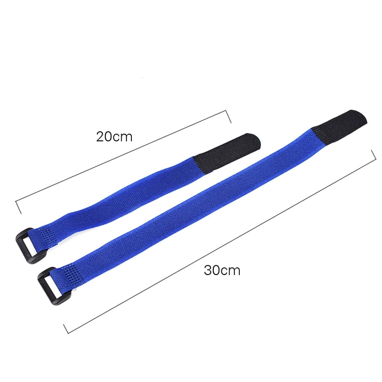 Universal Nylon Bicycle Handlebar Strap Holder Pack of 5 - Secure and Versatile Attachment for Flashlights, Water Bottles, and Tools - Durable and Easy to Use Bike Accessory - Universal Compatibility for Mountain, Road, and Commuter Bikes - Strong Nylon Sticky Tie for Reliable Attachment