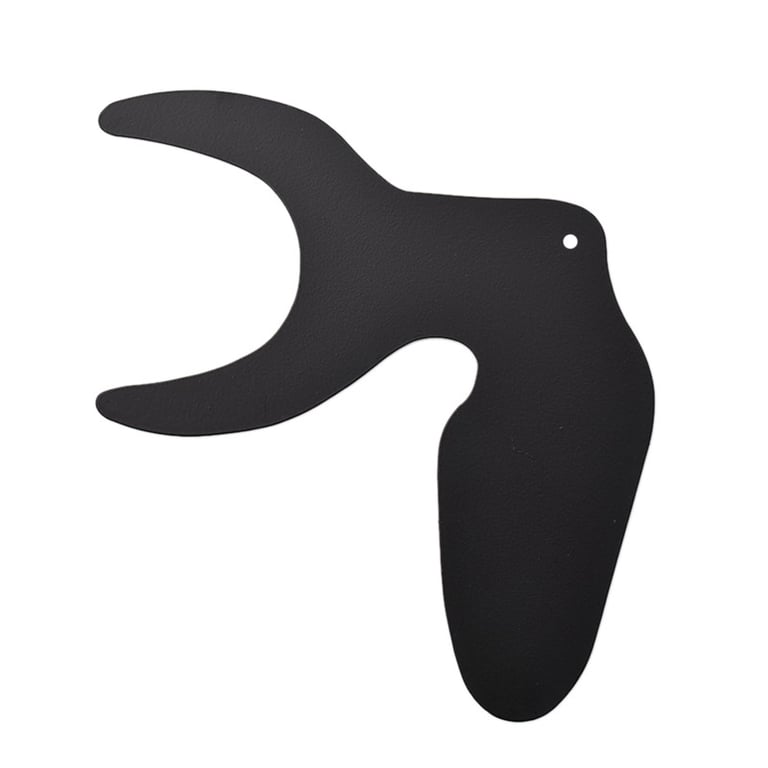 Dental Orthodontic Metal Cheek Plates Set of 6 | Black Background Photo Image Contrast Board for Accurate Measurements | Autoclavable and Durable | High-Visibility Tool for Diagnosis and Treatment Planning in Dental Clinics