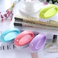 Multifunctional Egg-Shaped Cleaning Brush with Durable Bristles - Versatile Household Tool for Gentle Scrubbing, Ergonomic Grip, and Bright Colors - Ideal for Bathroom, Shoes, Clothes - High-Quality and Long-Lasting Cleaning Accessory
