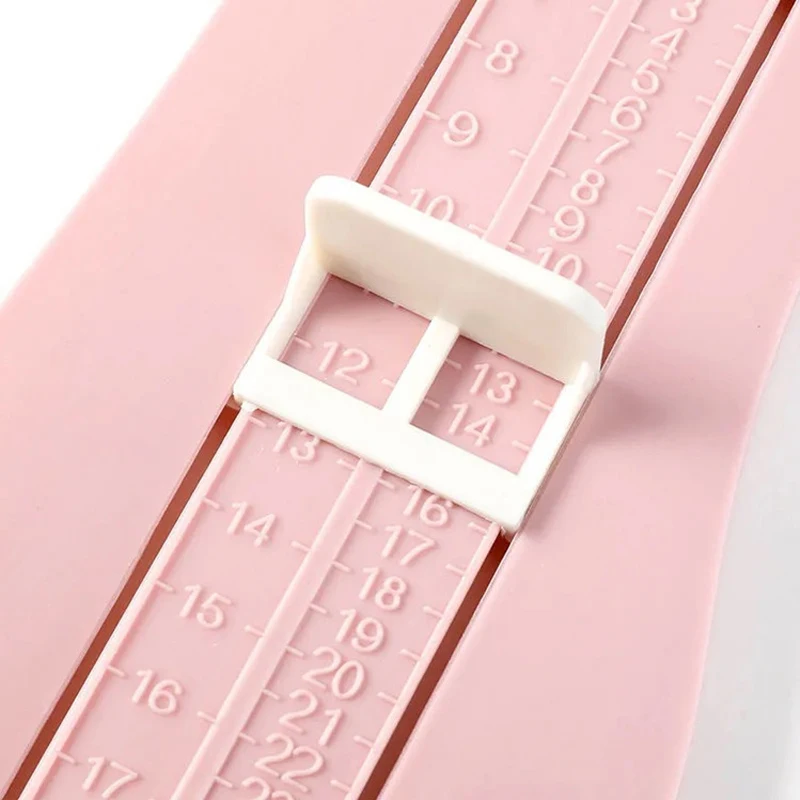 Kids and Toddlers Foot Measure Gauge Tool for Accurate Shoe Size Measurement - Easy-to-Use Ruler for Parents - Durable and Portable Shoe Sizer for Boys and Girls - Universal Fit for Multiple Children - Compact Foot Measuring Device for Home and Travel Use