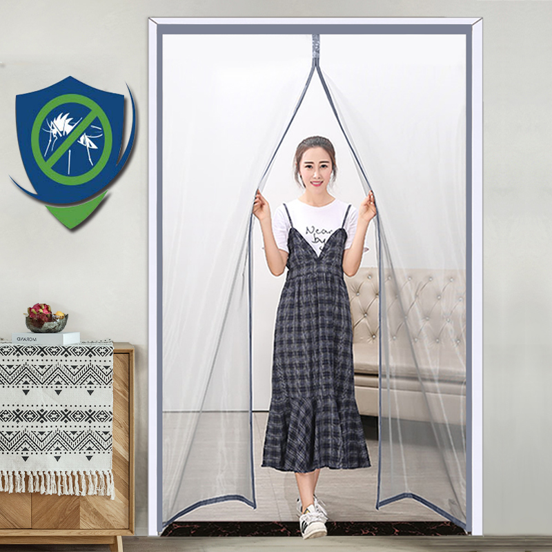 Durable Mesh Magnetic Screen Door Curtain with Automatic Closing Design - Customizable Size for Easy Installation - Effective Protection Against Insects - Tear-Resistant Material for Bug-Free Home Environment