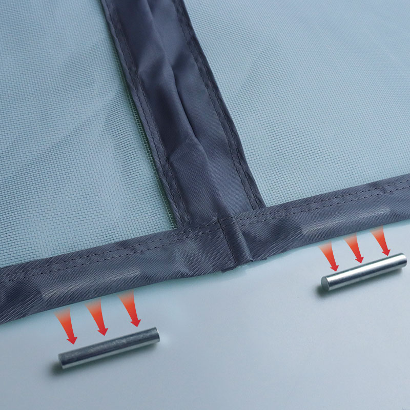 Durable Mesh Magnetic Screen Door Curtain with Automatic Closing Design - Customizable Size for Easy Installation - Effective Protection Against Insects - Tear-Resistant Material for Bug-Free Home Environment