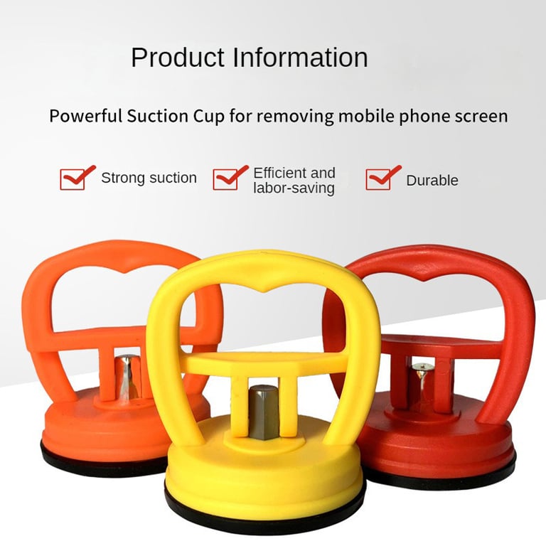 Universal Heavy Duty 5.5cm Suction Cup Repair Tool for iPhone, iPad, Car Screens - Easy LCD Screen Opening, Durable Construction, Compact and Lightweight - Versatile and Convenient Universal Disassembly Tool for Technicians and DIY Enthusiasts