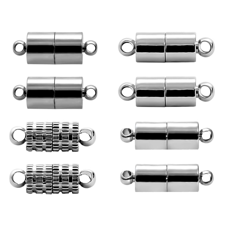 Premium Strong Magnetic Clasps Set for DIY Bracelet and Necklace Projects - Secure Closure, Easy to Use, Durable Construction - Ideal for Extending and Styling Jewelry Pieces - Create with Confidence and Style