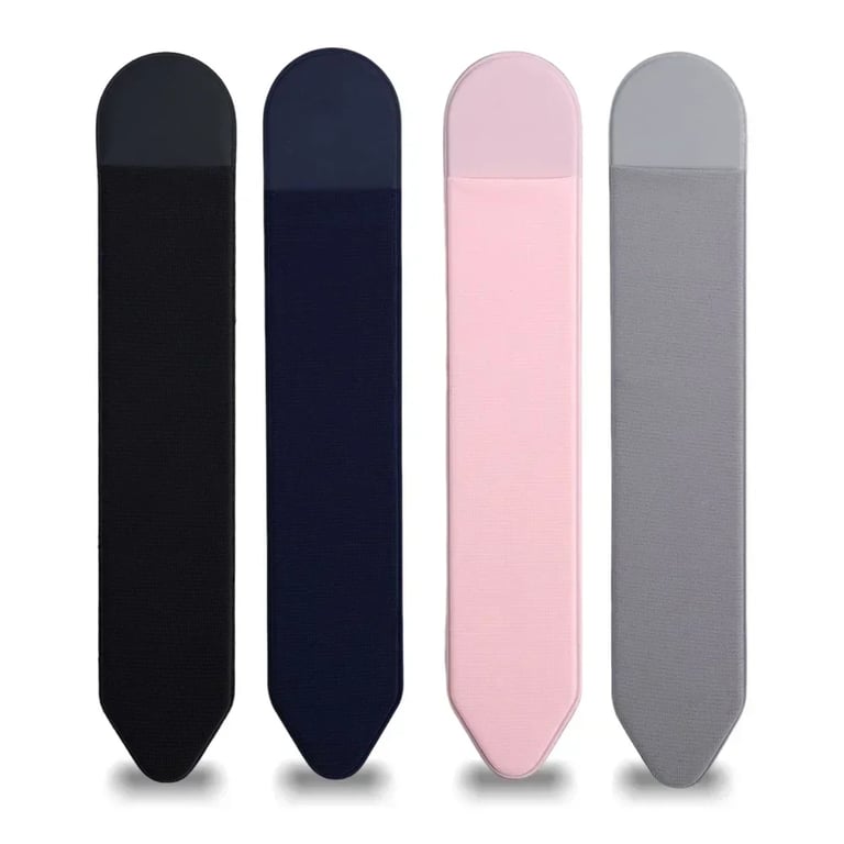 Universal Compatibility Sticky Stylus Holder for Apple iPad iPencil 2 and 1 - Self-Adhesive Sleeve with Pouch Bag Attachment - Durable, Lightweight, and Reliable Pencil Holder - Compact Multi-functional Design for Easy Access and Protection