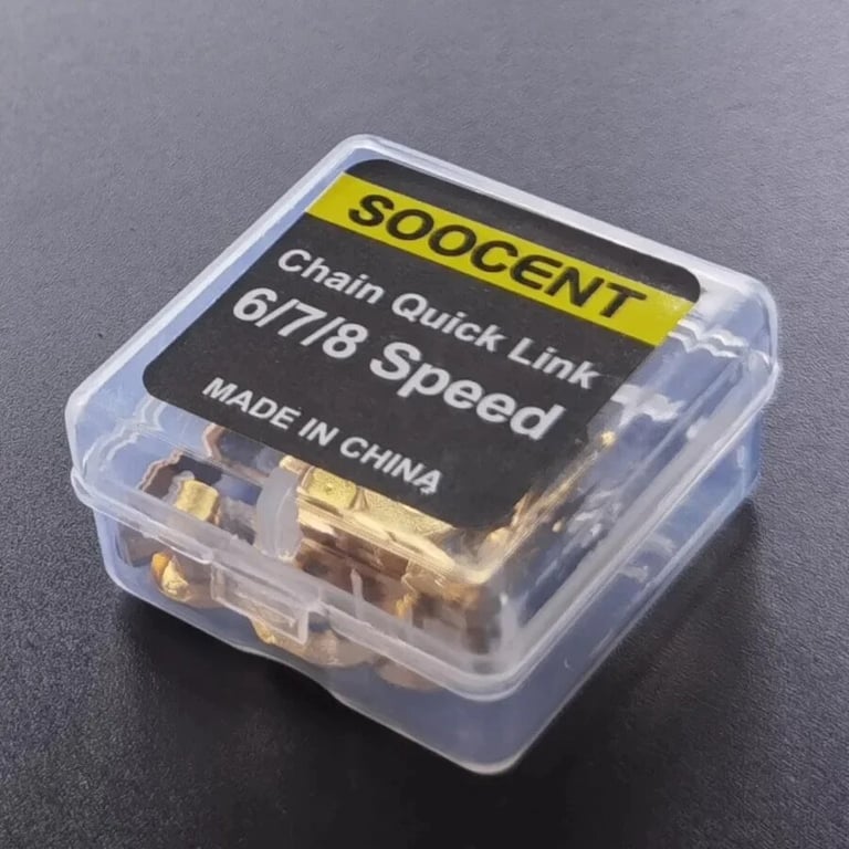 5 Pairs of Durable Steel Bicycle Chain Link Connectors for 12-Speed Mountain Bikes - Quick Master Links for Smooth Gear Shifting and Easy Maintenance - Pack of Reliable Magic Buttons for Seamless Connection and Secure Performance During Cycling Adventures