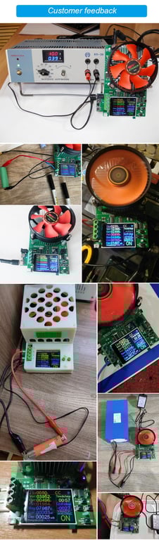 150W 20A Battery Capacity 4-Wire Tester with PC App Compatibility for Multi-Function Testing - Portable Electronic Load for Accurate Battery Discharge Monitoring and Power Supply Checks