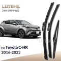 Toyota C-HR Wiper Blades Set - Premium Quality All-Weather Windshield Wipers for 2016-2023 Models - Easy Installation, Optimal Visibility, Custom Fit - Front 26'' Rear 16'' Window 14'' - Durable, Streak-Free Performance in Rain, Snow, and Sleet