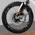 High-Quality Reflective Motorcycle Wheel Rim Stripe Stickers for KTM 1290 Super ADVENTURE 390 690 790 890 1190 2023 Models - Waterproof, Durable, Easy-to-Install, Universal Fit, Enhance Aesthetic Appeal, Peel-and-Stick Application, Visibility and Safety Enhancer