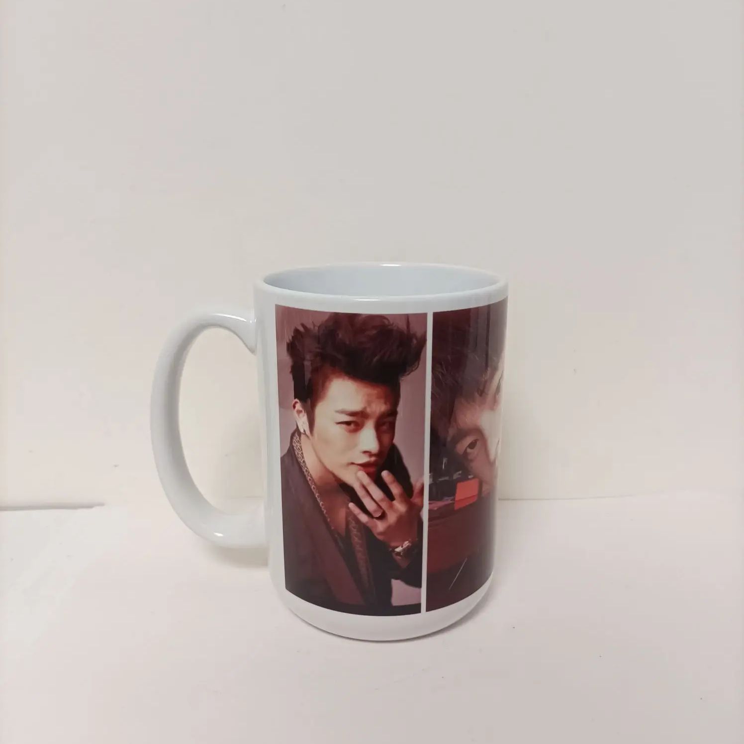 Personalized 450ML Ceramic Mug - Custom Print Picture, High-Quality Materials, Perfect Size, Cute Gift Idea - Ideal for Coffee, Tea, Milk - Durable and Versatile Drinkware for Everyday Use