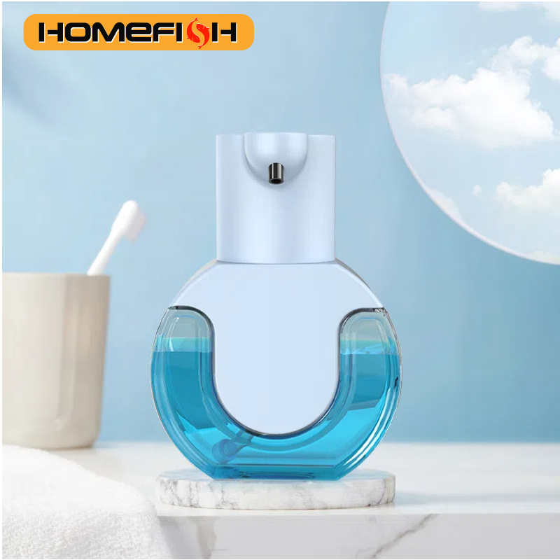 Touchless Motion Sensor Soap Dispenser with Large Capacity and Wall-Mounted Design - Liquid/Foam Model for Hygienic Handwashing in High-Traffic Areas - Easy to Install and Refill, Sleek Modern Design for Cleanliness and Elegance
