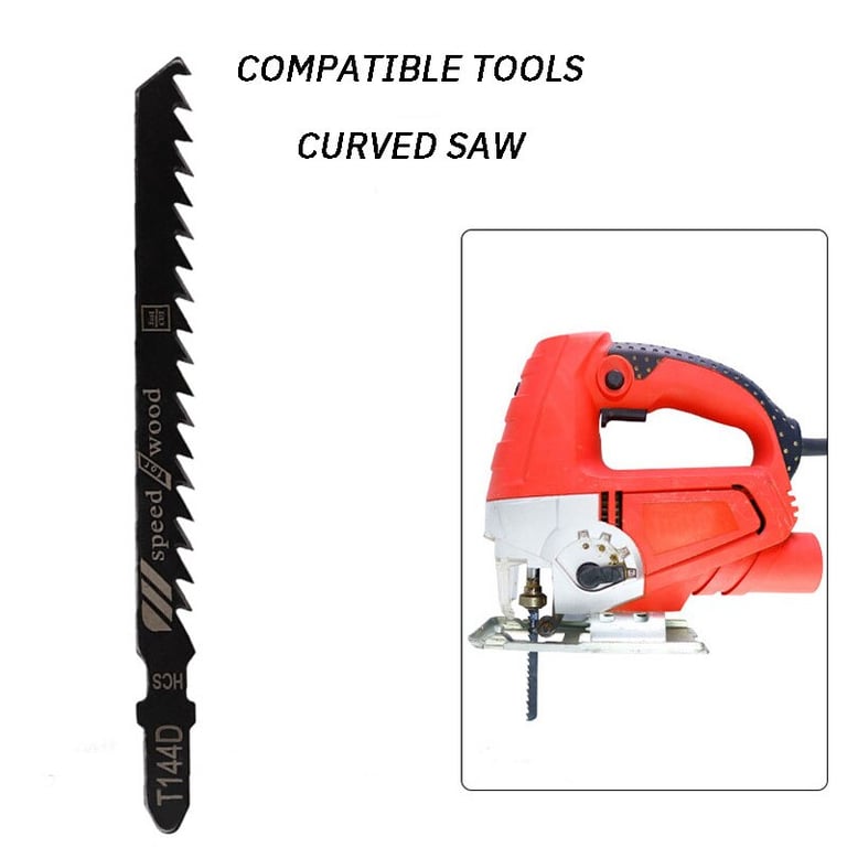 10PCS Electric Saw Blades for Woodworking, Metal, and Plastic - Durable Construction, Fine and Coarse Teeth, Universal Compatibility, Precision Cutting, Safety Features - High-Quality Blades for Reliable Performance and Versatile Cutting Tasks