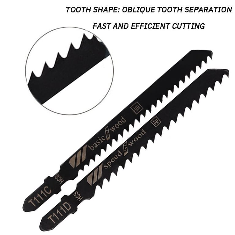10PCS Electric Saw Blades for Woodworking, Metal, and Plastic - Durable Construction, Fine and Coarse Teeth, Universal Compatibility, Precision Cutting, Safety Features - High-Quality Blades for Reliable Performance and Versatile Cutting Tasks