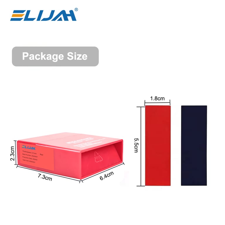 Premium Dental Articulating Paper Dentista Blue Red Double-sided Bite Strips for Accurate Teeth Adjustments and Whitening Procedures - Easy to Use, Durable and Disposable