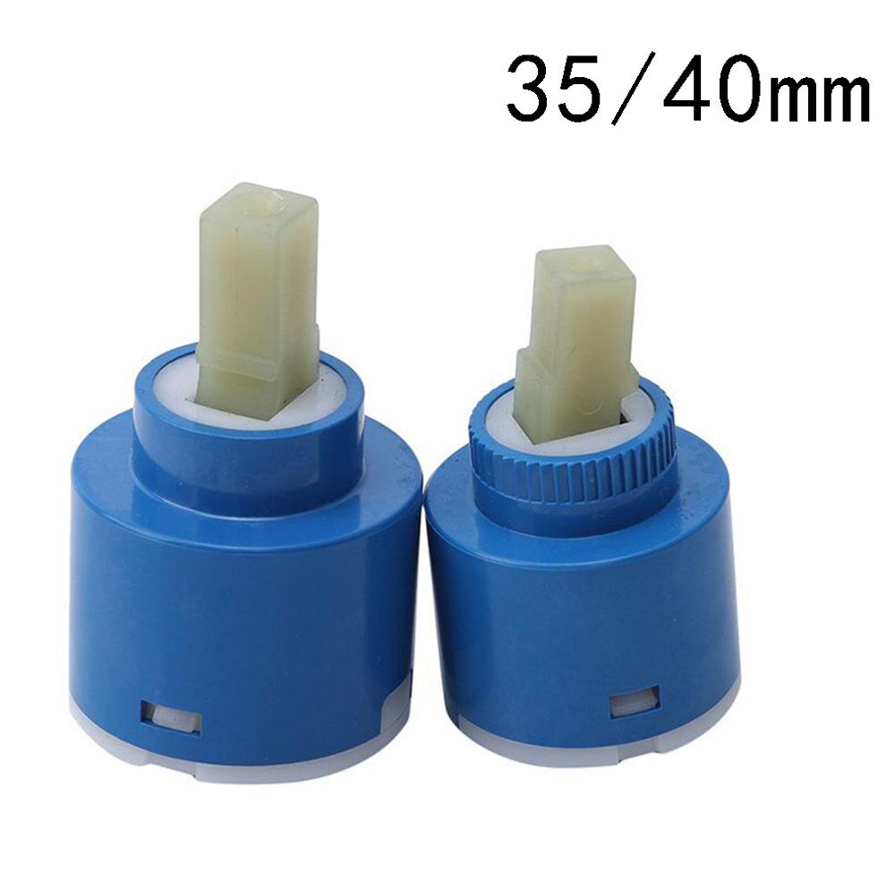 35/40mm Premium Quality Ceramic Disc Cartridge with Thermostatic Function for Mixer Faucets - Durable PP Plastic Outer Casing, Smooth Operation, Leak-Free Performance - Easy Installation and Compatibility for Safe and Comfortable Bathing Experience