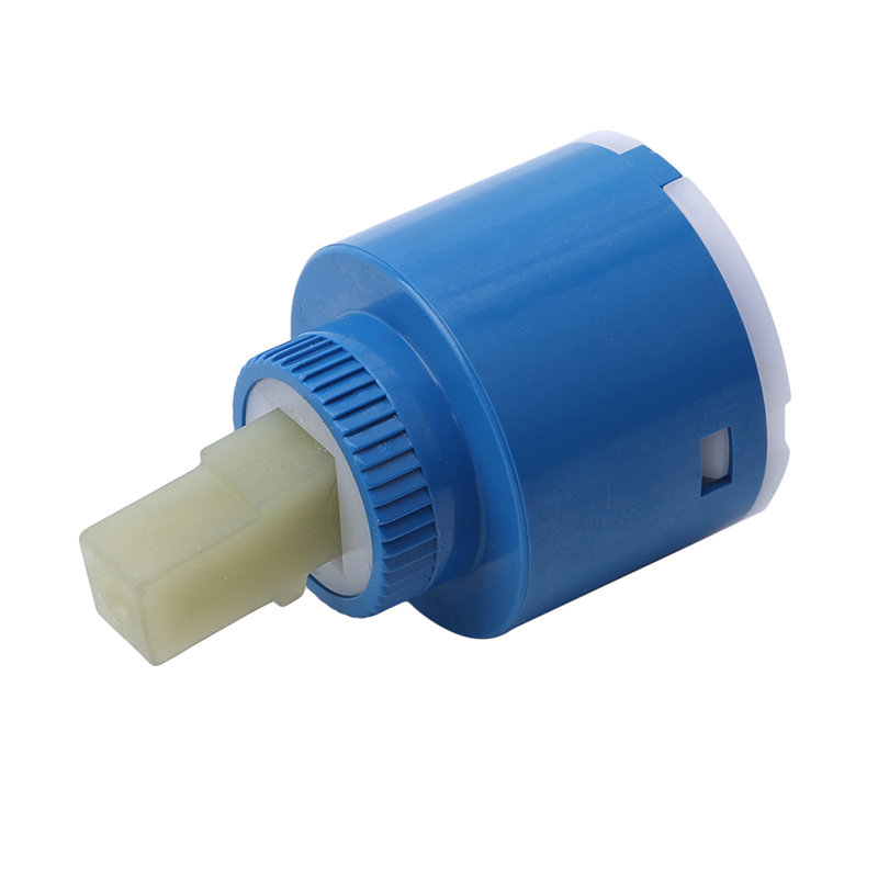35/40mm Premium Quality Ceramic Disc Cartridge with Thermostatic Function for Mixer Faucets - Durable PP Plastic Outer Casing, Smooth Operation, Leak-Free Performance - Easy Installation and Compatibility for Safe and Comfortable Bathing Experience