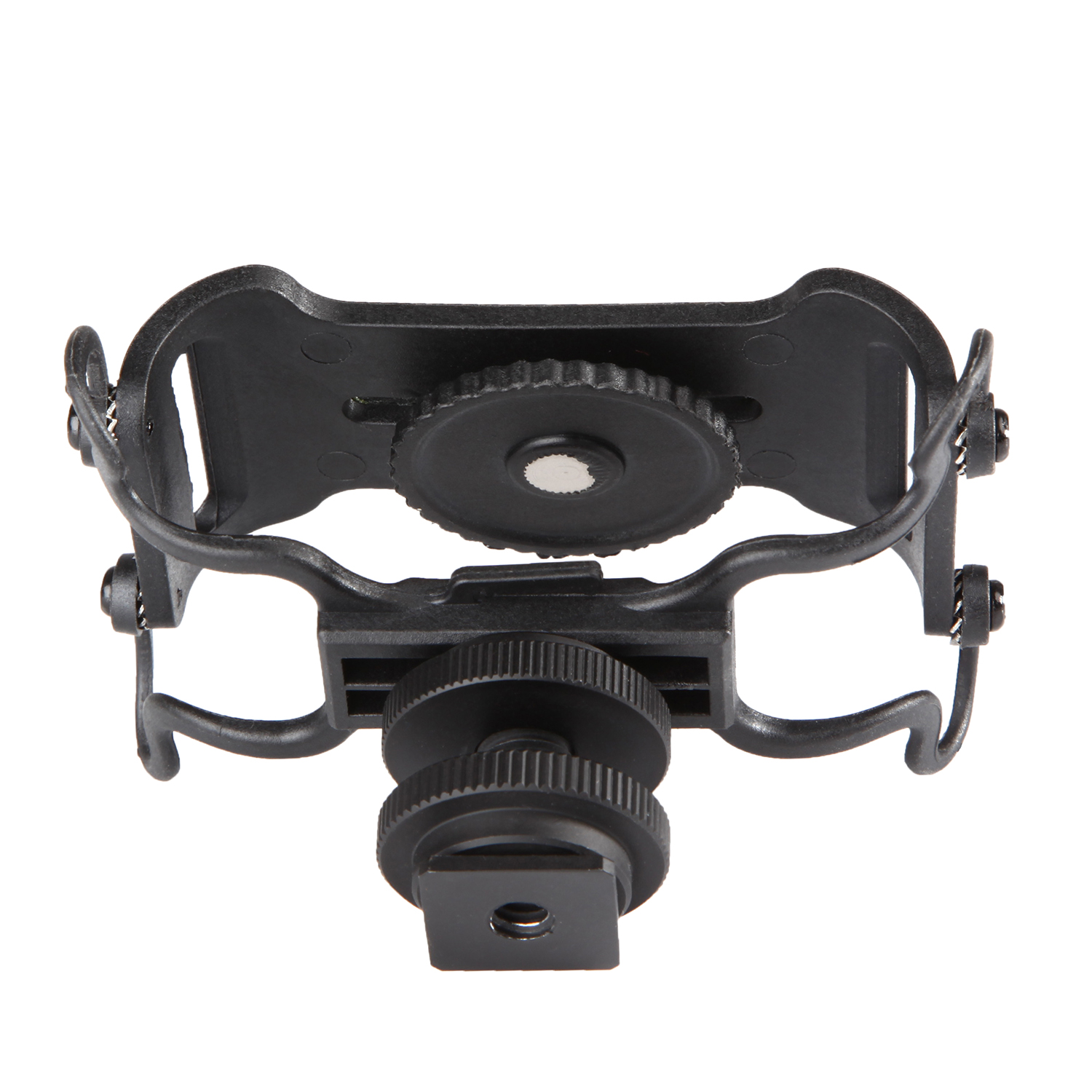 BOYA BY-C10 Microphone Shock Mount for Zoom H4n/H5/H6, Sony, Tascam DR-40/DR-05, Olympus - Reduce Handling Noise, Ensure Optimal Performance, Durable Construction, Easy Installation - Ideal for Audio Recording, Podcasting, Interviews - Minimize Unwanted Noise and Interference