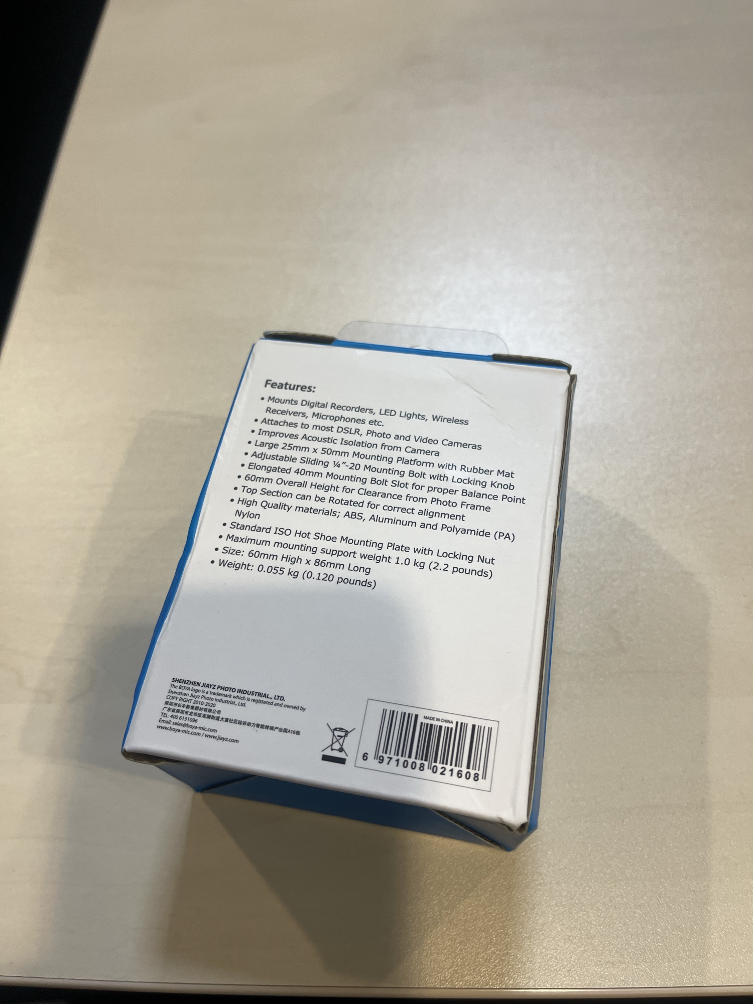 Product review photo