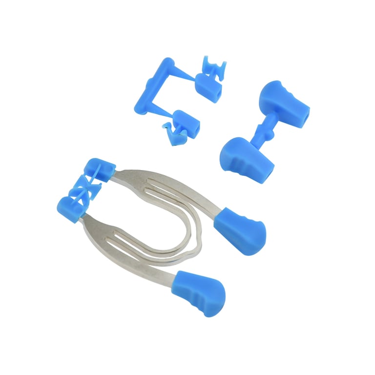 Premium Metal Dental Matrix Sectional Contoured Spring Clip Rings for Accurate Contouring and Easy Application - Durable, Autoclavable, Versatile Tool for Restorative Procedures - Conveniently Packaged for Dental Clinics and Laboratories
