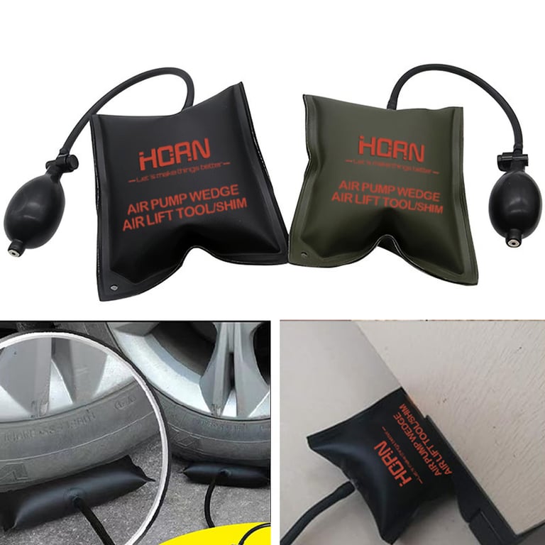 Durable Air Pump Wedge for Car Door and Window Installation, Alignment, and Repair - Powerful Alignment Aid Tool with Inflatable Airbag Design for Easy Access - High-Quality and Long-Lasting Construction - Easy to Use in Automotive Applications
