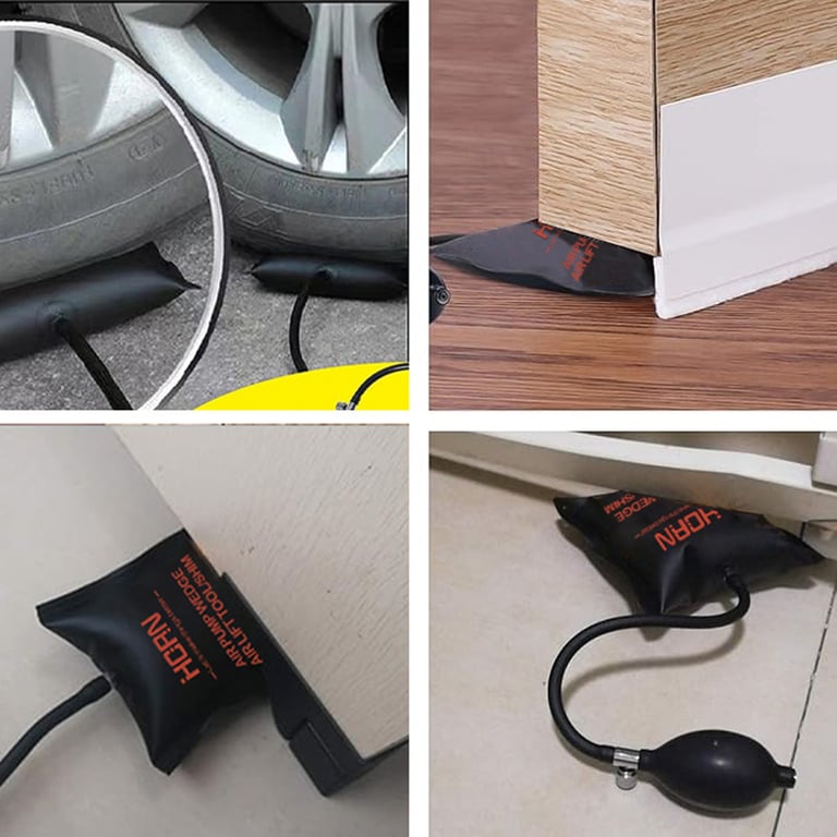 Durable Air Pump Wedge for Car Door and Window Installation, Alignment, and Repair - Powerful Alignment Aid Tool with Inflatable Airbag Design for Easy Access - High-Quality and Long-Lasting Construction - Easy to Use in Automotive Applications