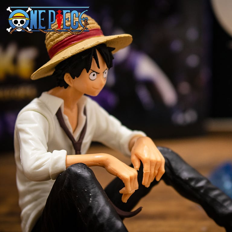 12cm One Piece Luffy Sitting Figure | Premium PVC Material | Collectible Statue for Fans & Collectors | Gift-Worthy Anime Toy | Dynamic Pose & Detailed Craftsmanship | Ideal for Display on Shelves & Desks | Compact & Portable Size