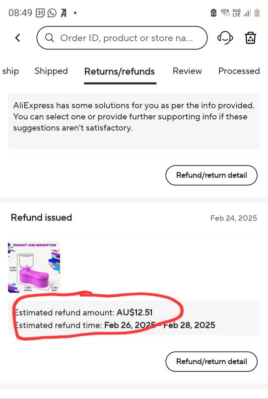 Product review photo
